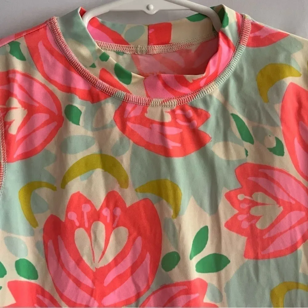 Crewcuts UPF 50+ Floral Rashguard